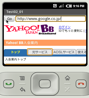 �\������URL�̎w��