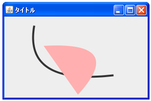 2�����x�W�G�Ȑ���`�悷��