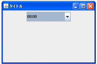 JComboBox��1�s���ɔw�i�F��ύX����