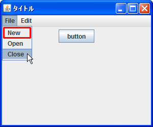 ���j���[�o�[�A���j���[�A���j���[�A�C�e���̍쐬
