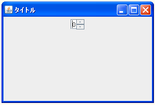JSpinner�̃T���v��