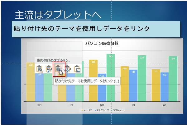�\��t����e�[�}�𗘗p���f�[�^�������N