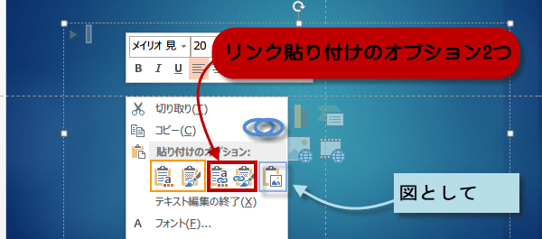 �����N�\��t���̃I�v�V�����Q��