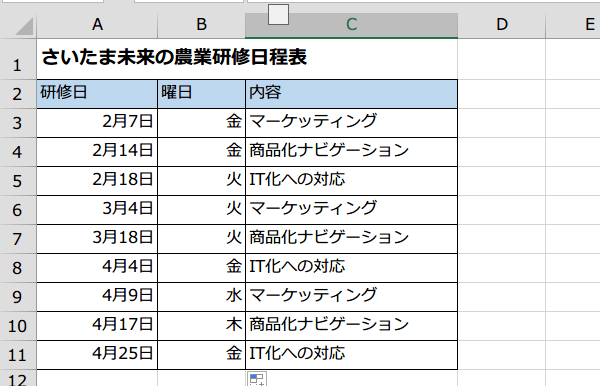 EXCEL�ŗj�����֐��ŕ\��