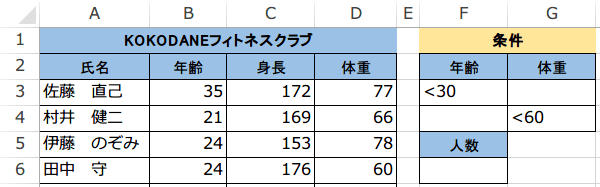 DCOUNT�֐��̎g����2
