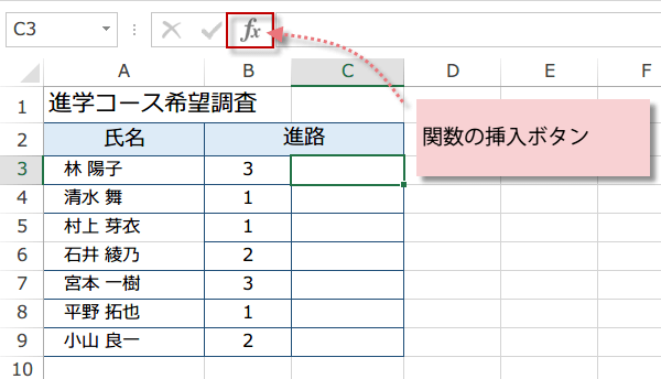 CHOOSE�֐��̎g����