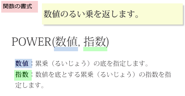 POWER�֐��̏���