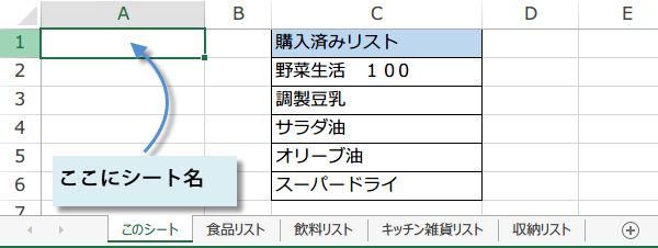 �V�[�g�̖��O���擾