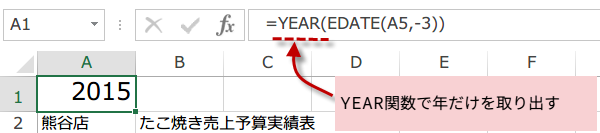 上期下期を表示する方法4