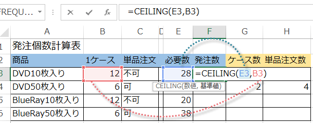 CEILING�֐�1