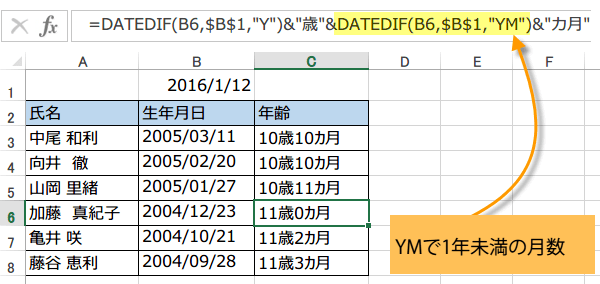 1�N�����̌���2