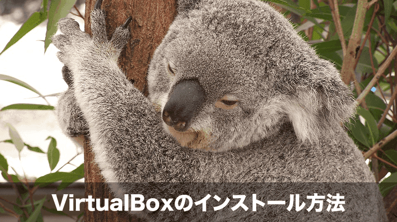 virtualboxのインストール方法
