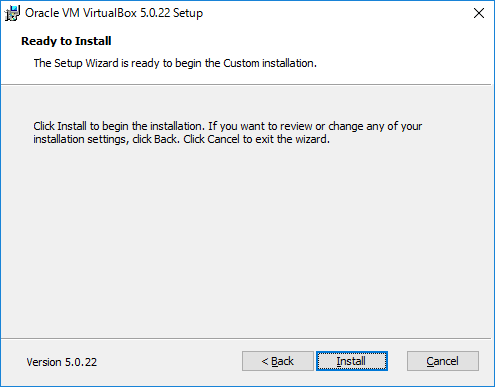 VirtualBox セットアップ5