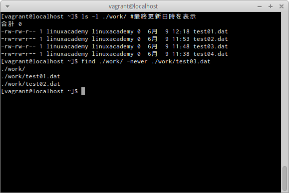 find -newerオプション