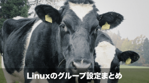 linuxグループ設定