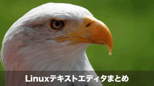 linuxテキストエディタ