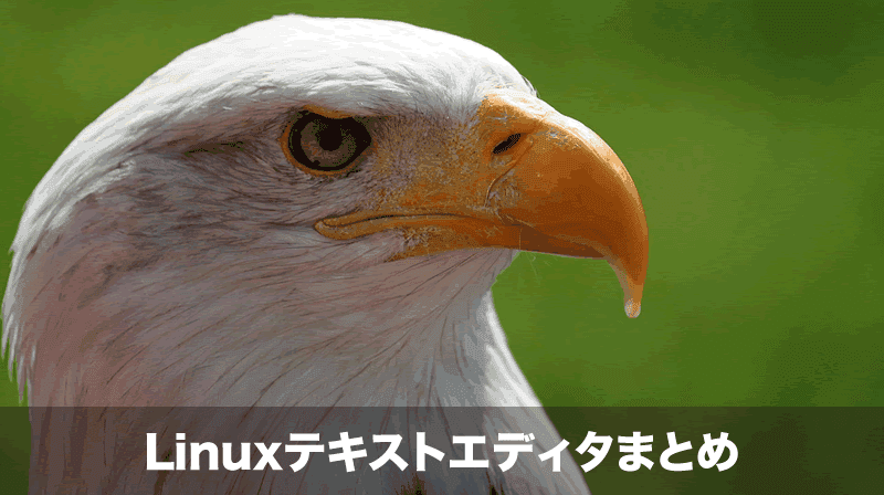 linuxテキストエディタ