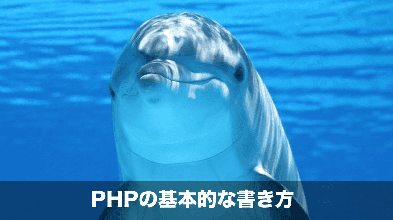 phpの基本的な書き方