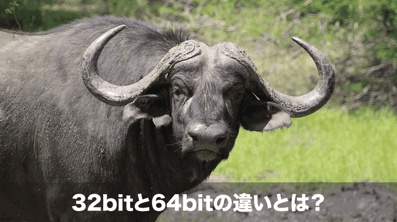 32bitと64bitの違い