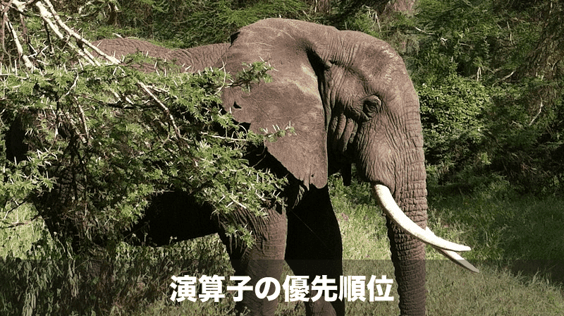 java 演算子の優先順位