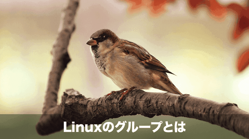 Linuxのグループとは