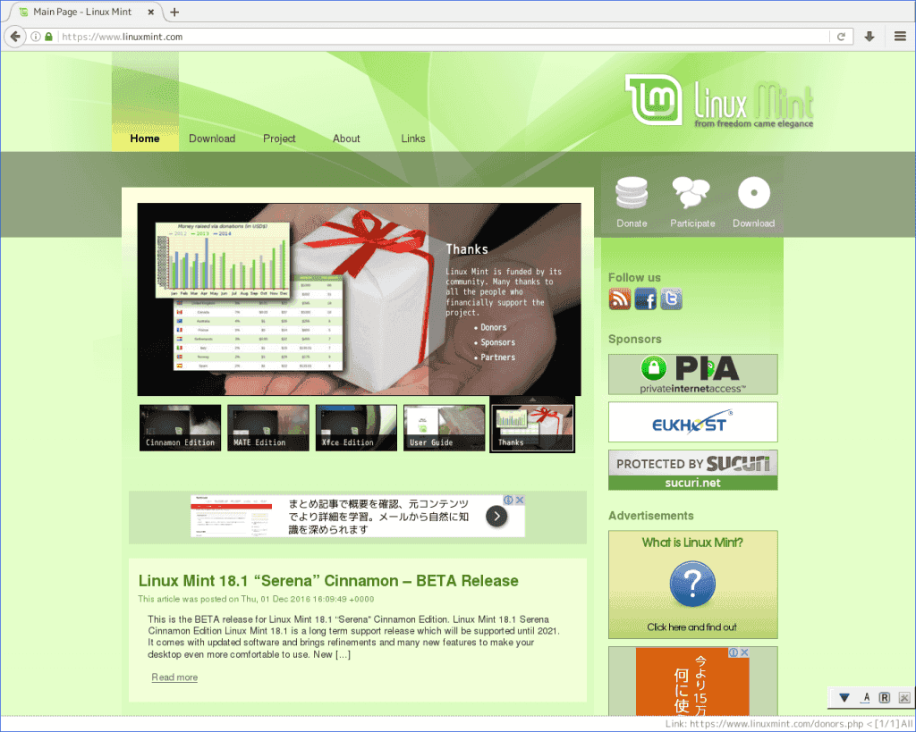 Linux mint