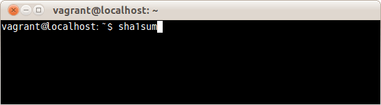 sha1sumコマンド