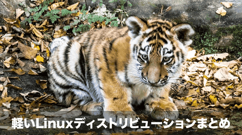 軽いLinuxディストリビューションまとめ