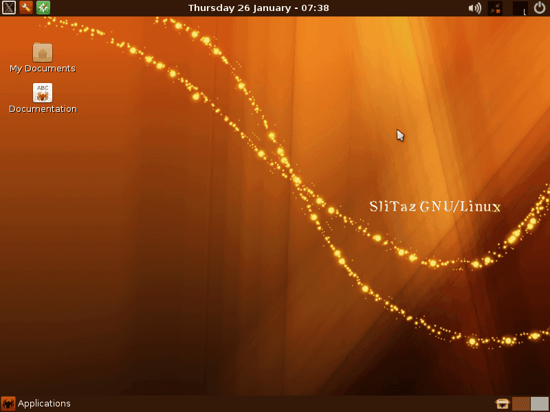 slitaz desktop