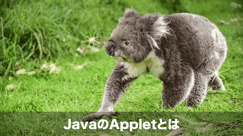 javaのappletとは