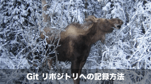 Gitリポジトリへの記録方法