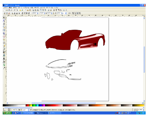 �e�p�[�c���ʂɂ؃W�F�c�[���ō쐬