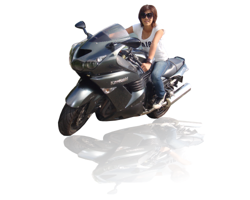 反射する写真 反射する写真