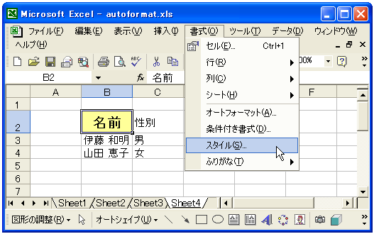 �X�^�C���̓o�^