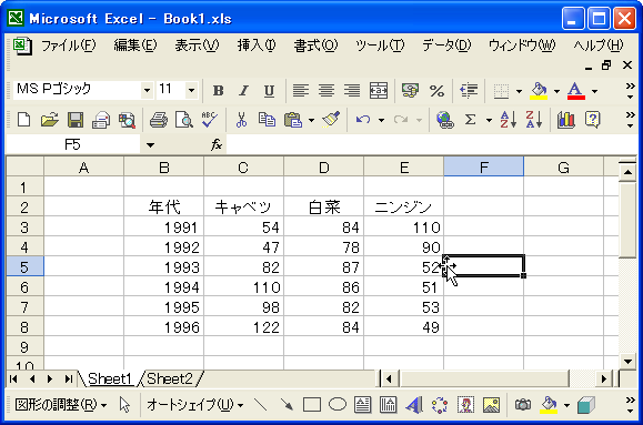 �}�E�X���g�����Z���̈ړ�
