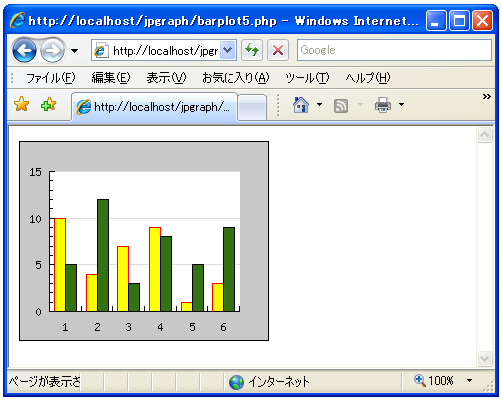 �_�O���t�̐F���w�肷��
