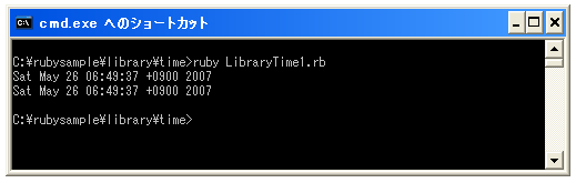 Time�N���X�̃I�u�W�F�N�g���쐬