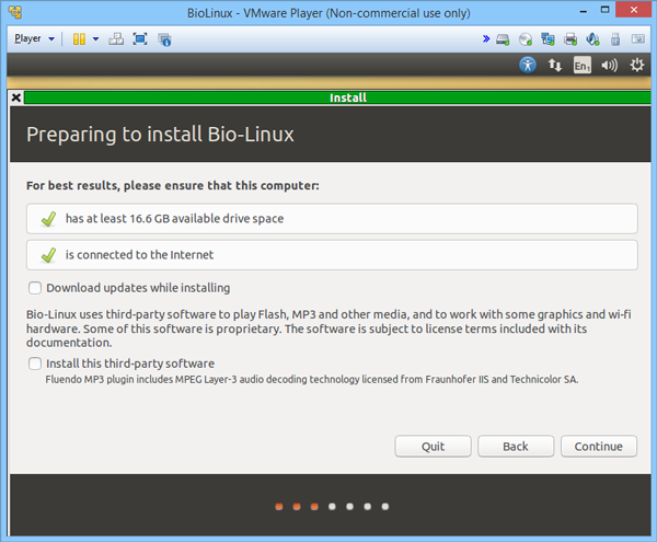 BioLinuxのインストール方法