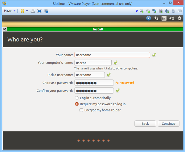 BioLinuxのインストール方法