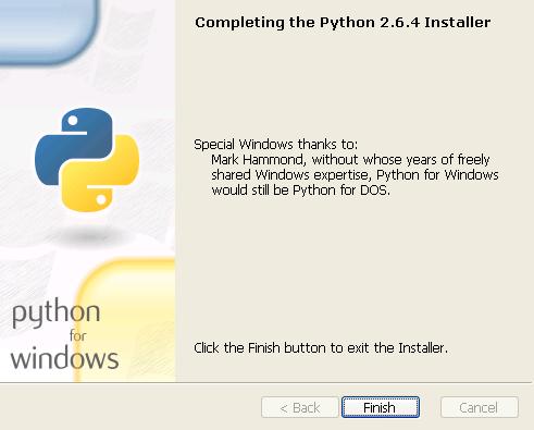 Python�C���X�g�[���C���[�W�菇�T