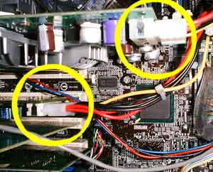 AGP�APCI�J�[�h�ɓd�������̔z��