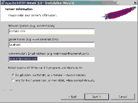 Apacheインストール画面 その4
