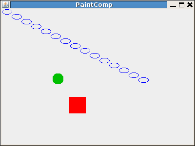 �����_���ȏꏊ�ɉ~�Ǝl�p