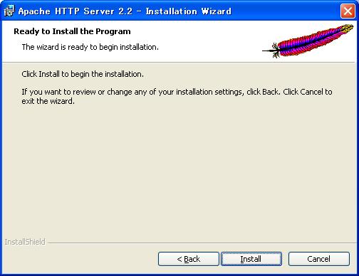 apache�̃C���X�g�[���J�n