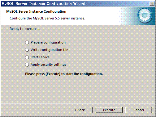 MySQL Server Instance Configuration Wizard�@�m�F�_�C�A���O