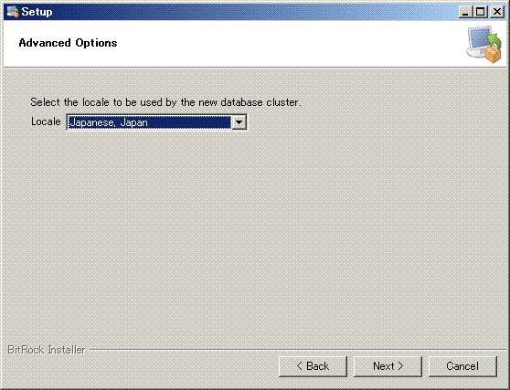 PostgreSQL��Local�̐ݒ�