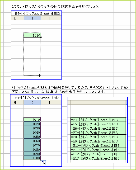 �����̃I�[�g�t�B���ɂ��R�s�[�@�ʃu�b�N����̃Z���Q�Ƃ͐�ΎQ�ƂȂ̂Œ��ӂ��K�v