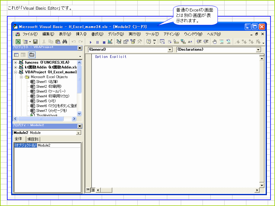 Visual Basic Editor